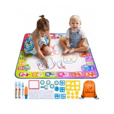 PELICAN HAPPY TOYS / Набор для рисования водой из 25 предметов Игровой детский коврик для раскраски